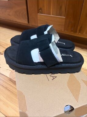 Koolaburra by Ugg fizz Slide Sandal Box - Black (US 7)